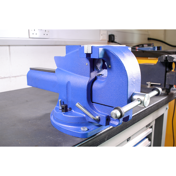 Sealey QAV150 Vice 150mm Quick Action Swivel Base Cast Iron
