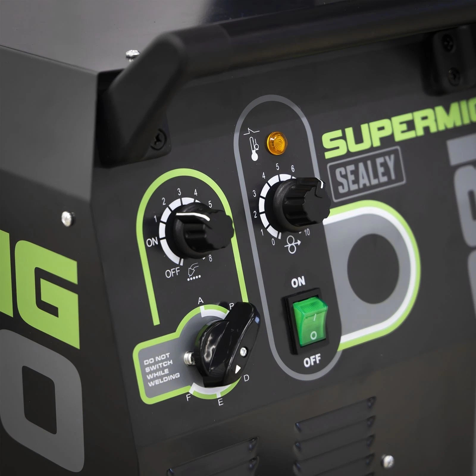 Sealey SUPERMIG180 Professional Gas/Gasless MIG Welder with Binzel Euro Torch 180A 230V