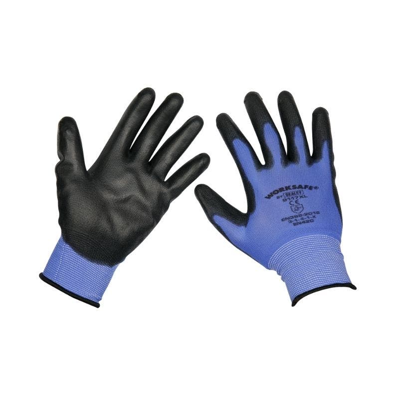 Sealey 9117XL/B120 Lightweight Precision Grip Gloves (X-Large) - Pack of 120 Pairs