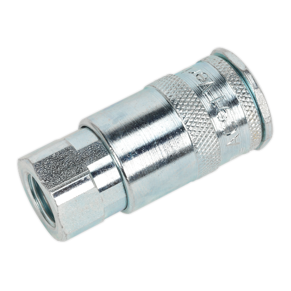Sealey ACP15 Coupling Body Female 1/4"BSP Pack of 5