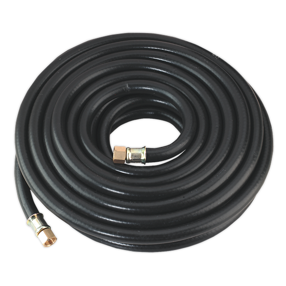 Sealey AH10RX Heavy-Duty Air Hose with 1/4"BSP Unions 10m x 8mm