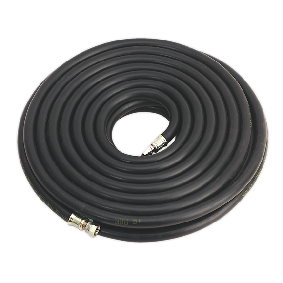 Sealey AH15RX/38 Heavy-Duty Air Hose with 1/4"BSP Unions 15m x 10mm