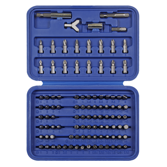 Sealey AK2100 Power Tool/Security Bit Set 100pc