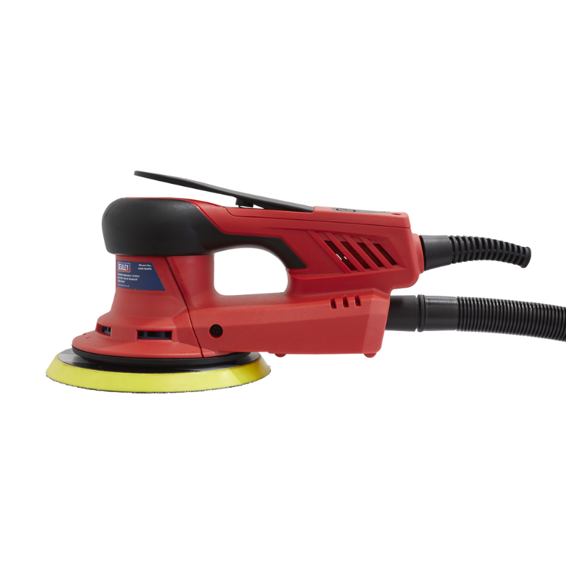 Sealey DAS150PS Electric Palm Sander Ø150mm Variable Speed 350W/230V