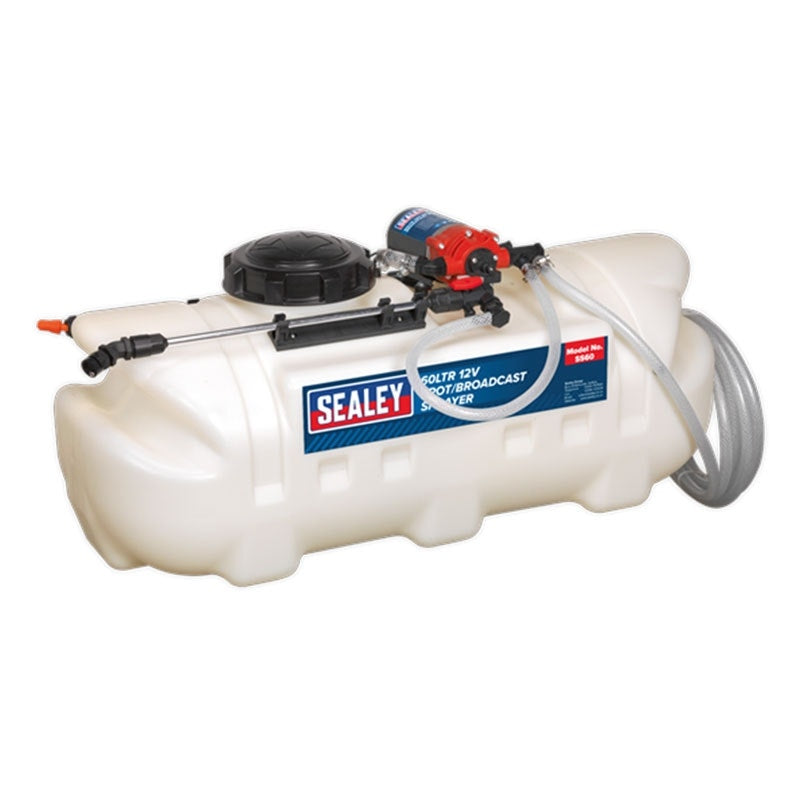 Sealey SS60 Broadcast/Spot Sprayer 60L 12V