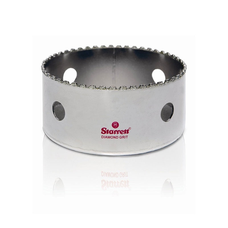 Starrett D0412 114mm/ 4.1/2-inch Diamond Ceramic and Abrasive Material Hole Saw