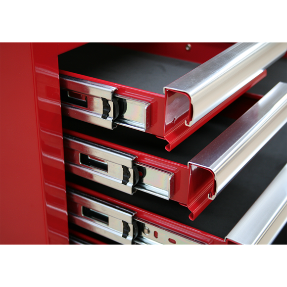 Sealey AP33069 Topchest 6 Drawer with Ball Bearing Slides - Red