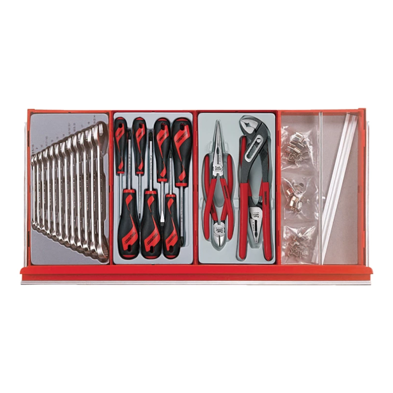 Teng Service Top Box Kit, 140 Piece