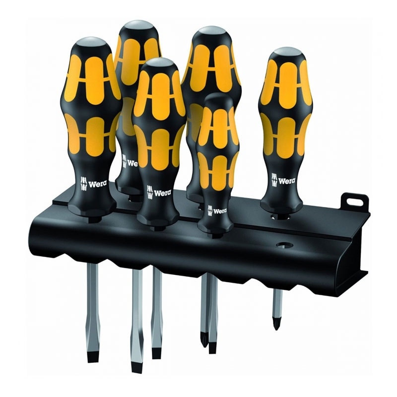 Wera 018287 6 Piece Kraftform 900 Chiseldriver Set