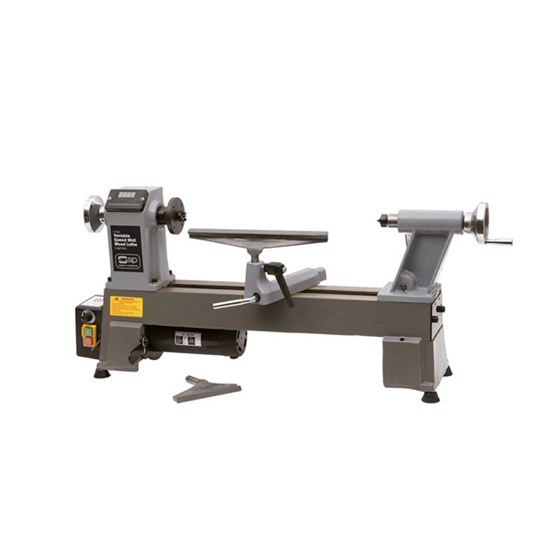 SIP 01936 Variable Speed Cast Iron Midi Wood Lathe 