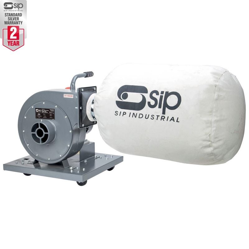 SIP 01963 1HP Portable Single Bag Dust Collector