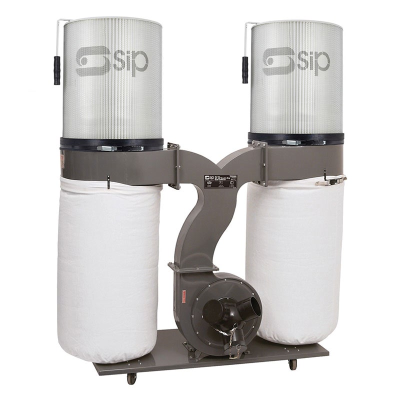 SIP 01994 3HP Double Bag Dust Collector Package