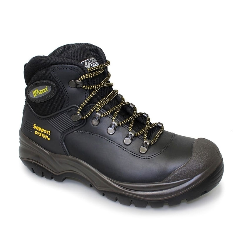 Grisport Contractor Black Safety Boot - Size 12