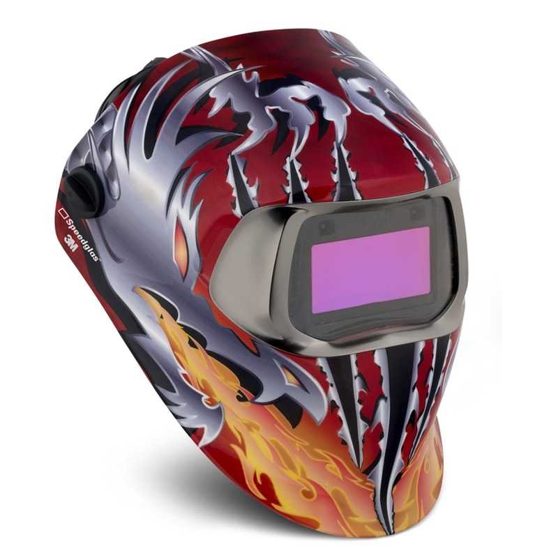 3M Speedglas 100 Welding Helmet-Razor Dragon