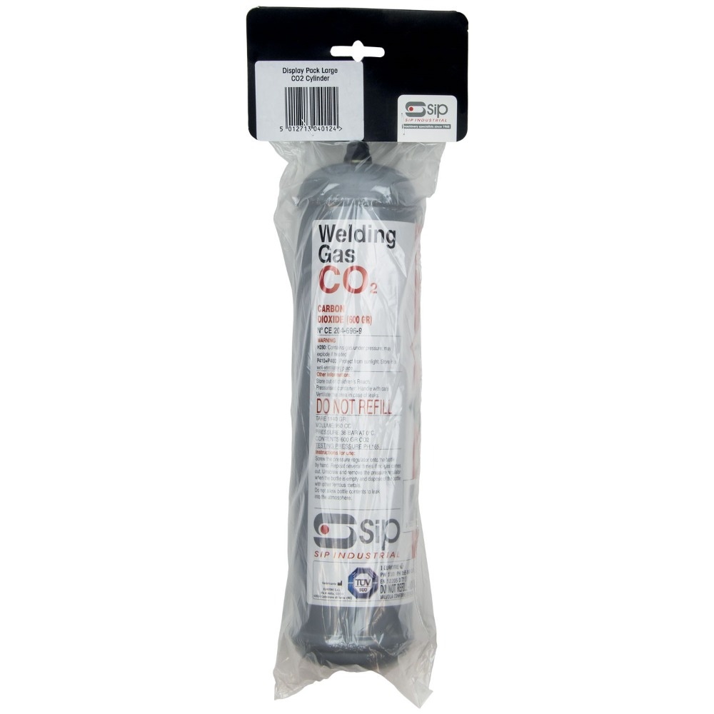 SIP 04012 600g CO2 Disposable Gas Bottle with Display Pack
