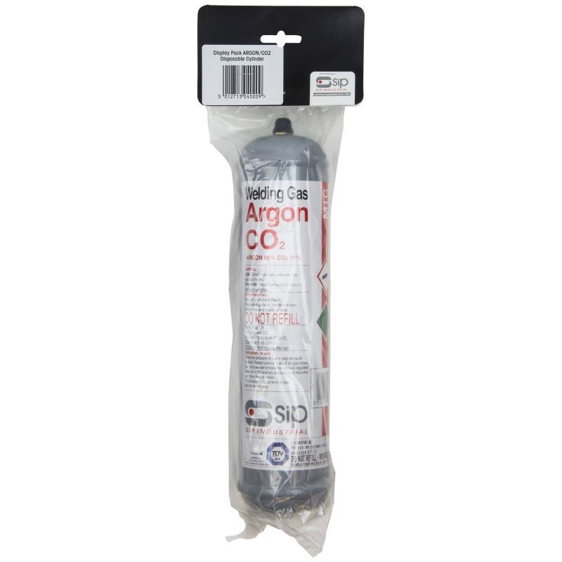 SIP 04020 390g Argon/CO2 Disposable Gas Bottle