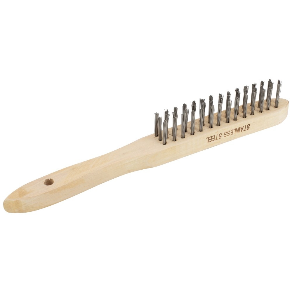 SIP 4-Row Stainless Steel Wire Brush