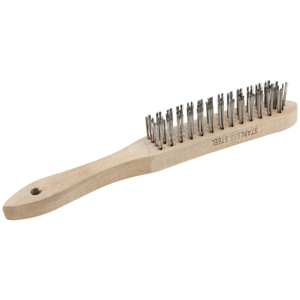 SIP 04171 3-Row Stainless Steel Wire Brush
