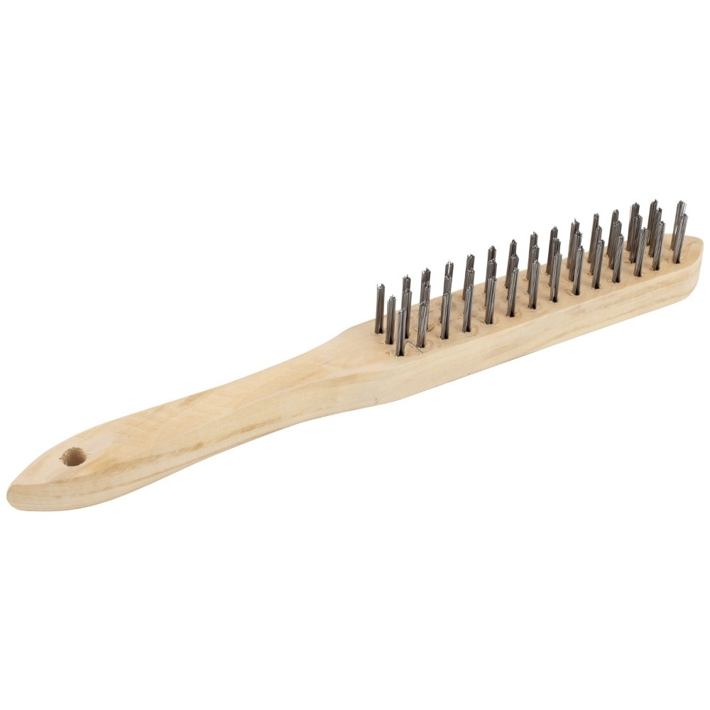 SIP 04173 3-Row Mild Steel Wire Brush