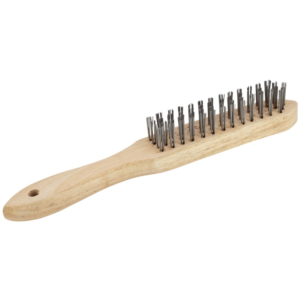 SIP 04174 4-Row Mild Steel Wire Brush