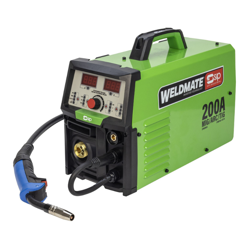 SIP 05734 WELDMATE® PRO 200A MIG/ARC/TIG Synergic Welder