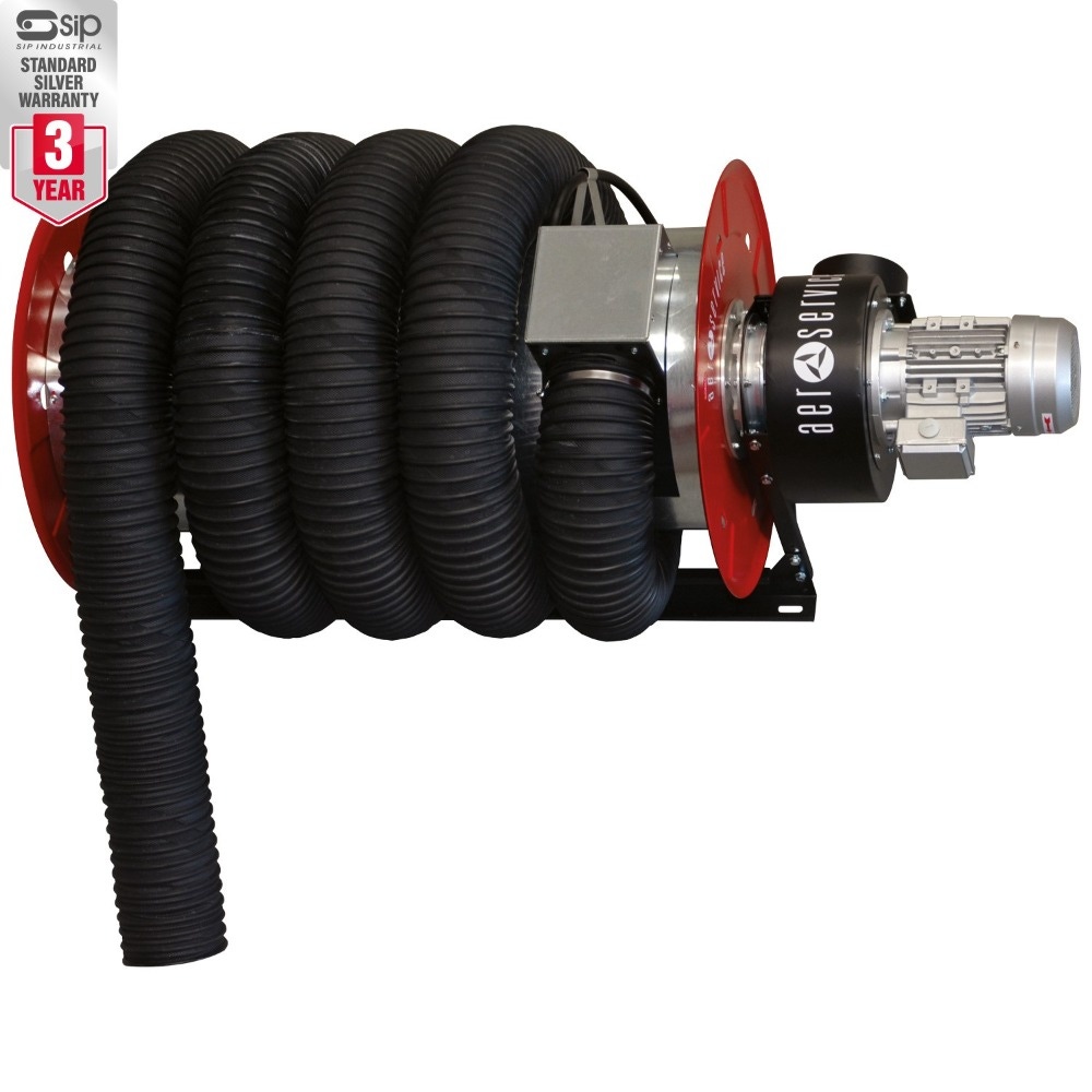 ARHV Wall-Mounted 150mmø Hose Reel & Fan