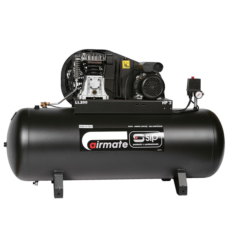 SIP 06294 Airmate 3HP/200-SRB Compressor