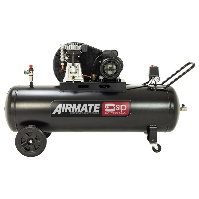 SIP 06477 BD 3hp 200ltr Belt Drive Compressor