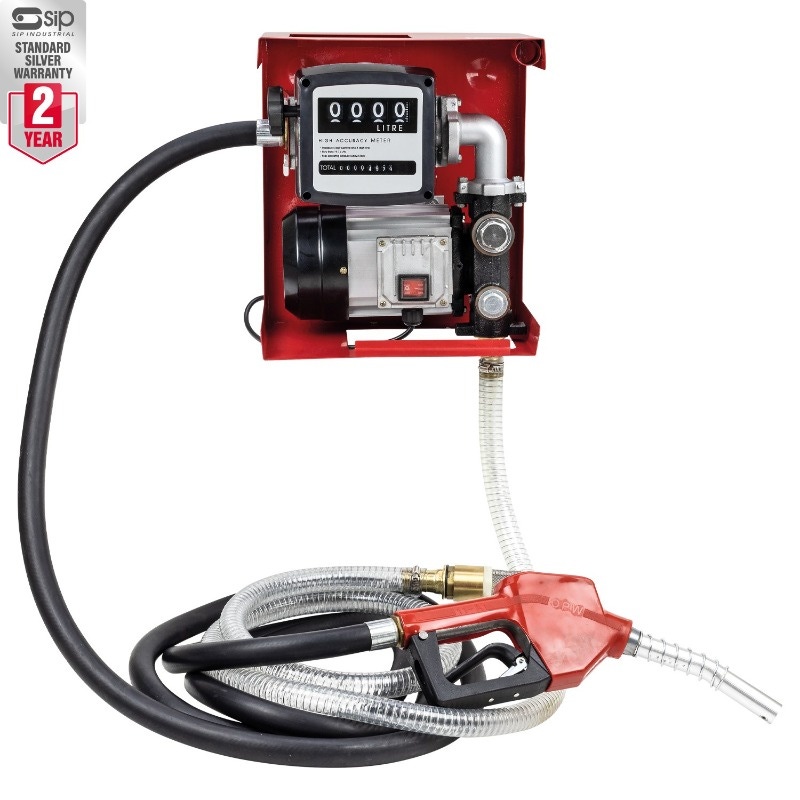 SIP 06807 SIP 230v Diesel Transfer Pump with Fuel Meter