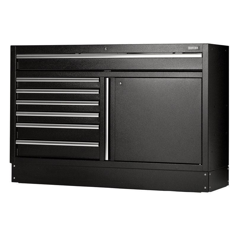 Draper 08437 BUNKER Modular Floor Cabinet, 7 Drawer, 1360mm