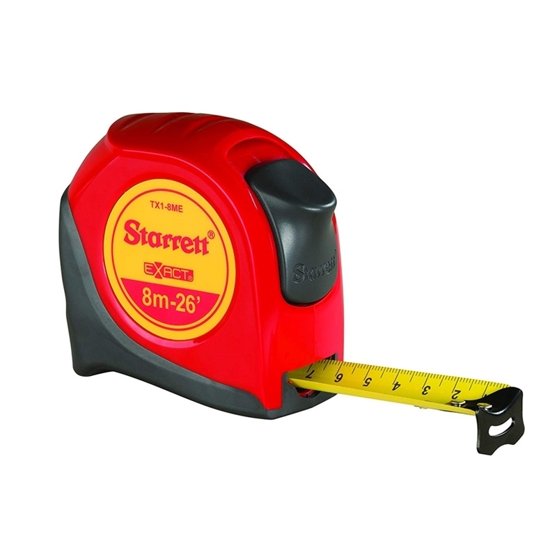 Starrett KTX1-26ME-N 8m Measuring Tape