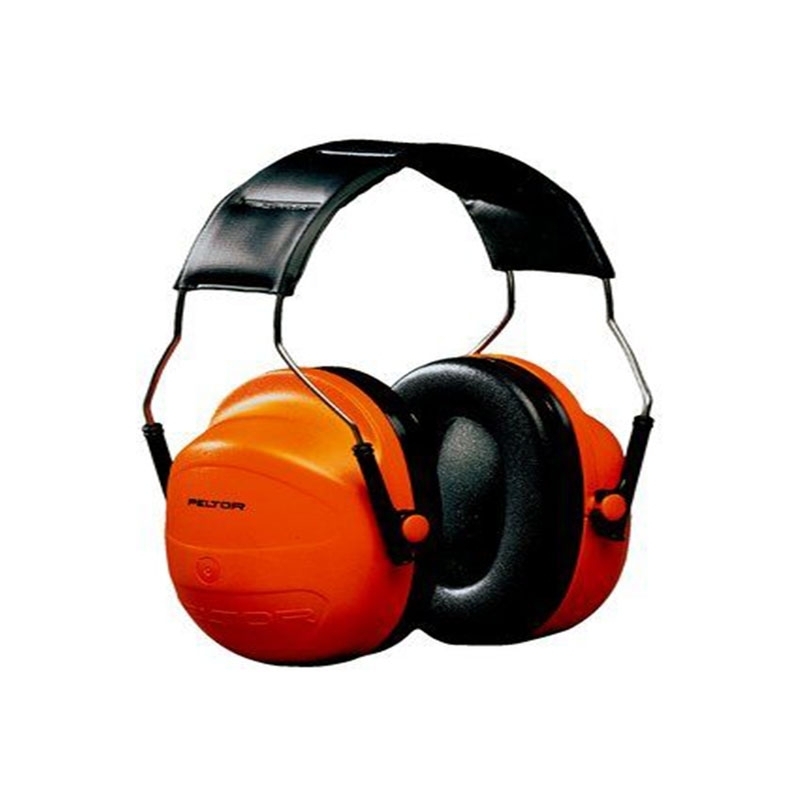 3M PELTOR Ear Defenders, 28 dB, Orange, Dielectric, Helmet Mounted attachment, H31P3K 300-GU