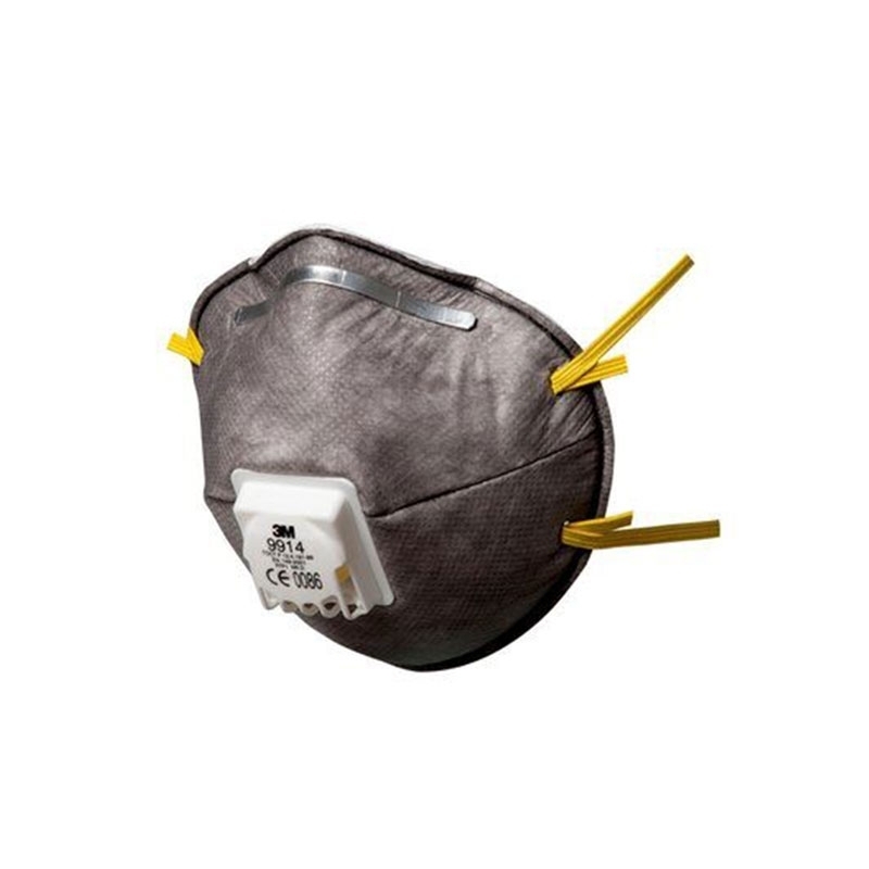 3M Cup-Shaped Valved Dust/Mist/Nuisance Odour Respirator FFP1, 9914 (10 Pack)