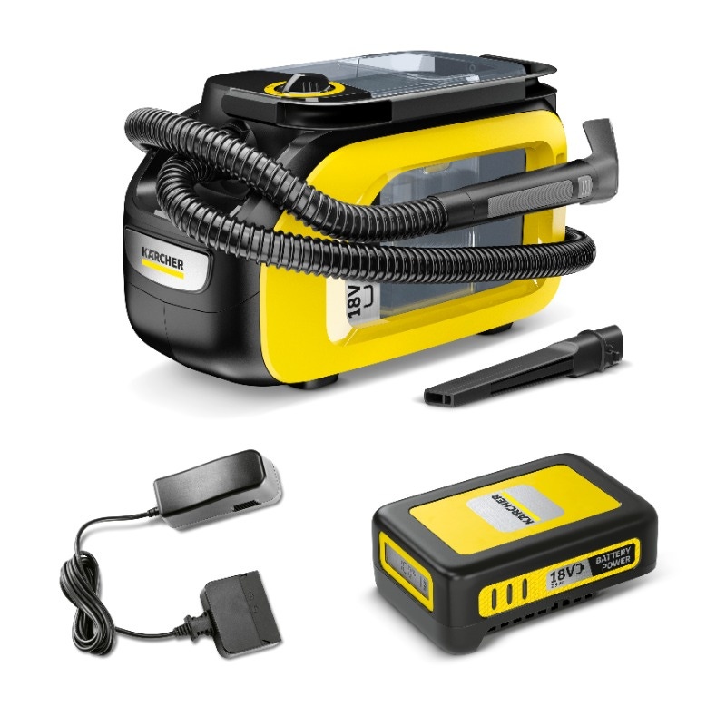 Karcher SE 3-18 Compact Spray Extraction Cleaner (BatterySet)
