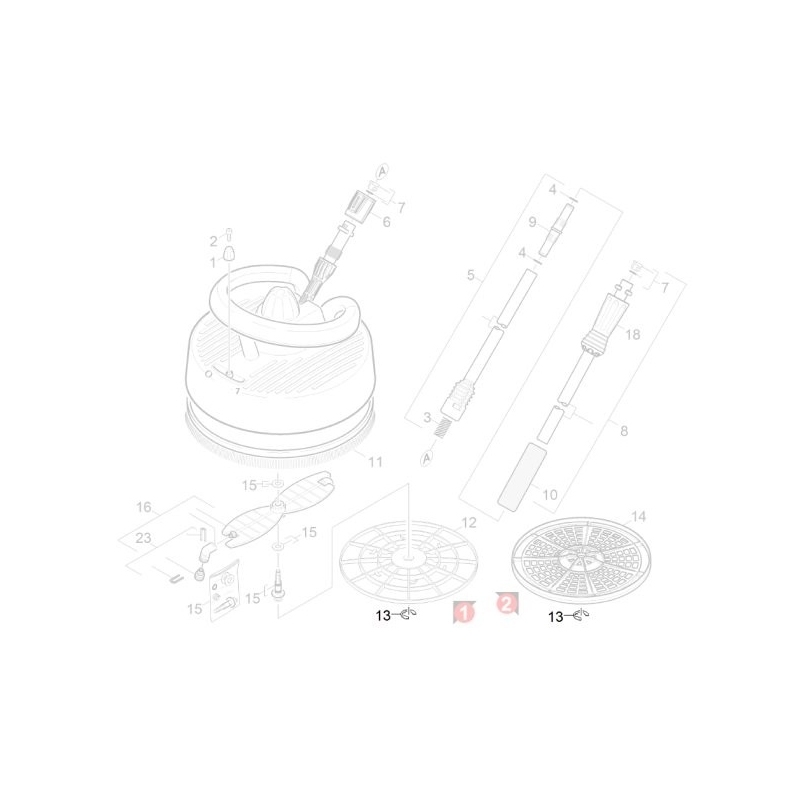 Karcher Lock Washer for T-Racer