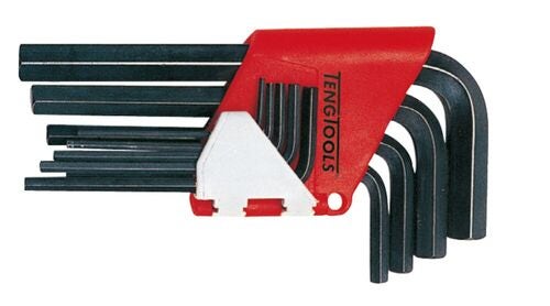 Teng Metric Hexagon Key Set, 9 Piece