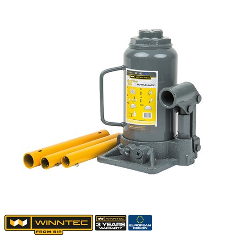 SIP 09843 Winntec 12 Ton Bottle Jack