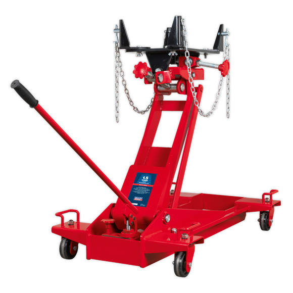 Sealey 1500E Transmission Jack 1.5tonne Floor