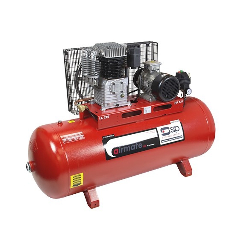 SIP 06289 Airmate Industrial Super ISBD5.5/270 Belt Drive Air Compressor
