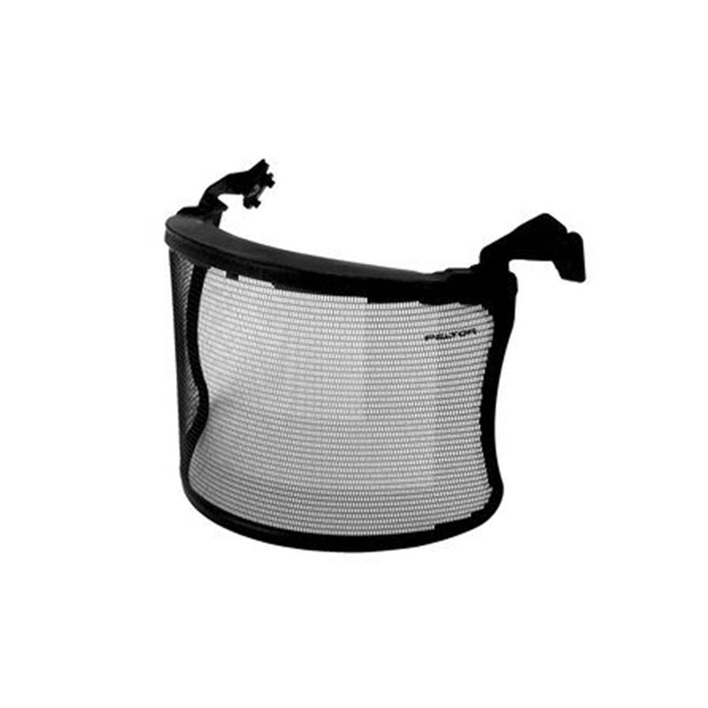 3M Mesh Visor, Etched Stainless Steel, Black, V4JVIS