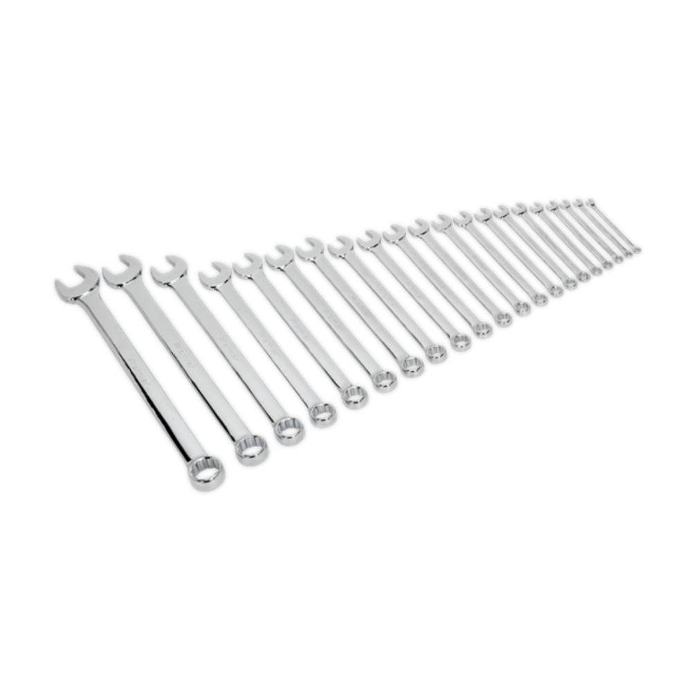Sealey AK6083 Combination Spanner Set 21pc Jumbo Metric