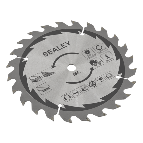 Sealey CP20VCS.03 Cut-Off Saw Blade Ø150 x 1.6mm/Ø10mm 24tpu