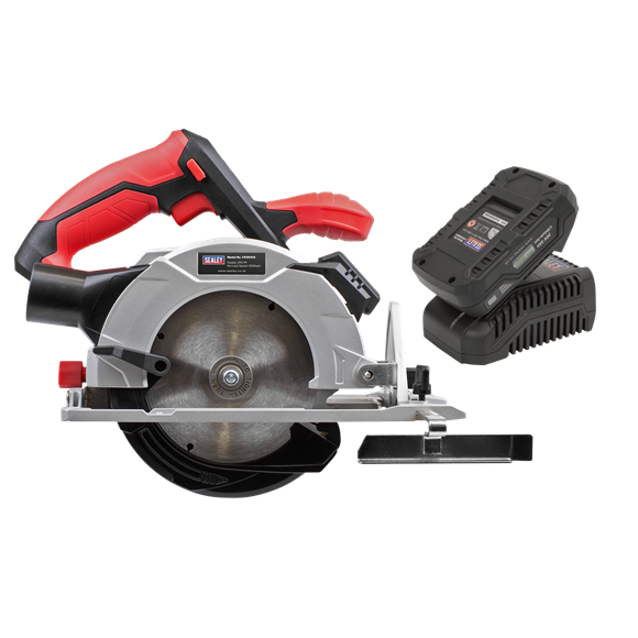 Sealey CP20VCSKIT1 Circular Saw Kit 20V Ø150mm 2Ah