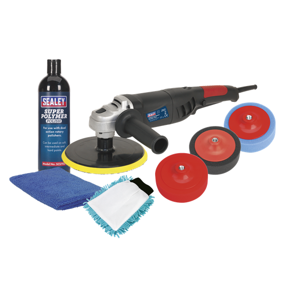 Sealey CPK03 Ø180mm Pro Electric Polisher Kit 1100W/230V