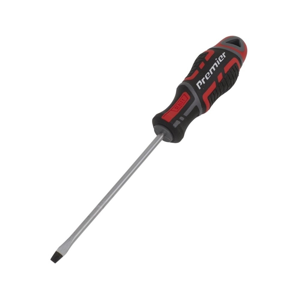 Sealey AK4352 Screwdriver Slotted 4 x 100mm GripMAX®