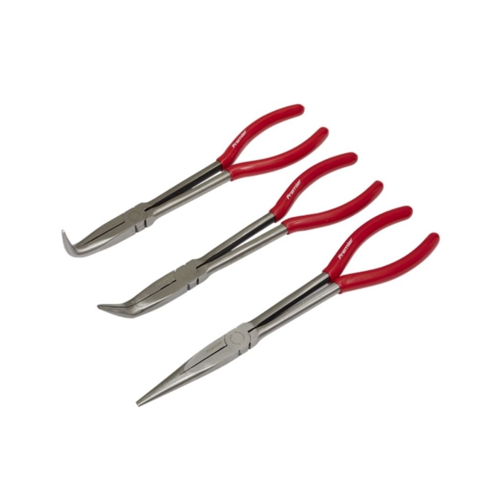 Sealey AK8568 Needle Nose Pliers Set 3pc 280mm