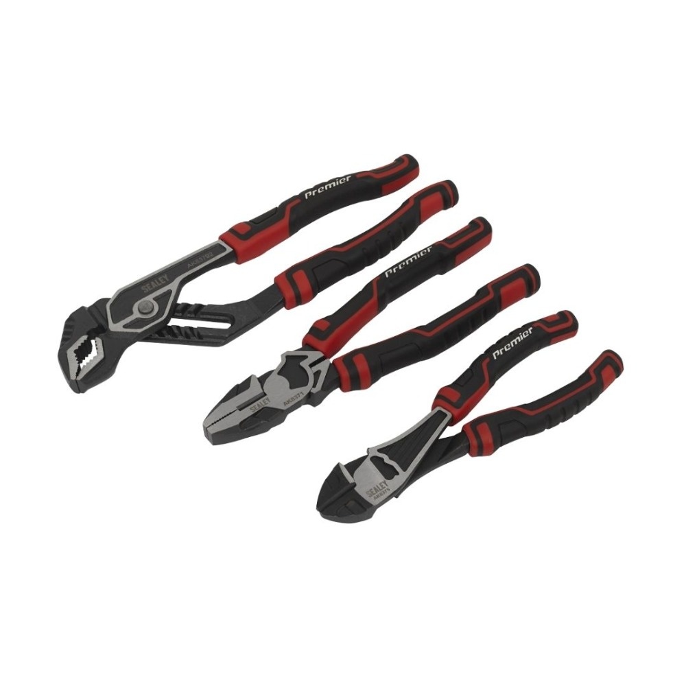 Sealey AK8377 Pliers Set High Leverage 3pc
