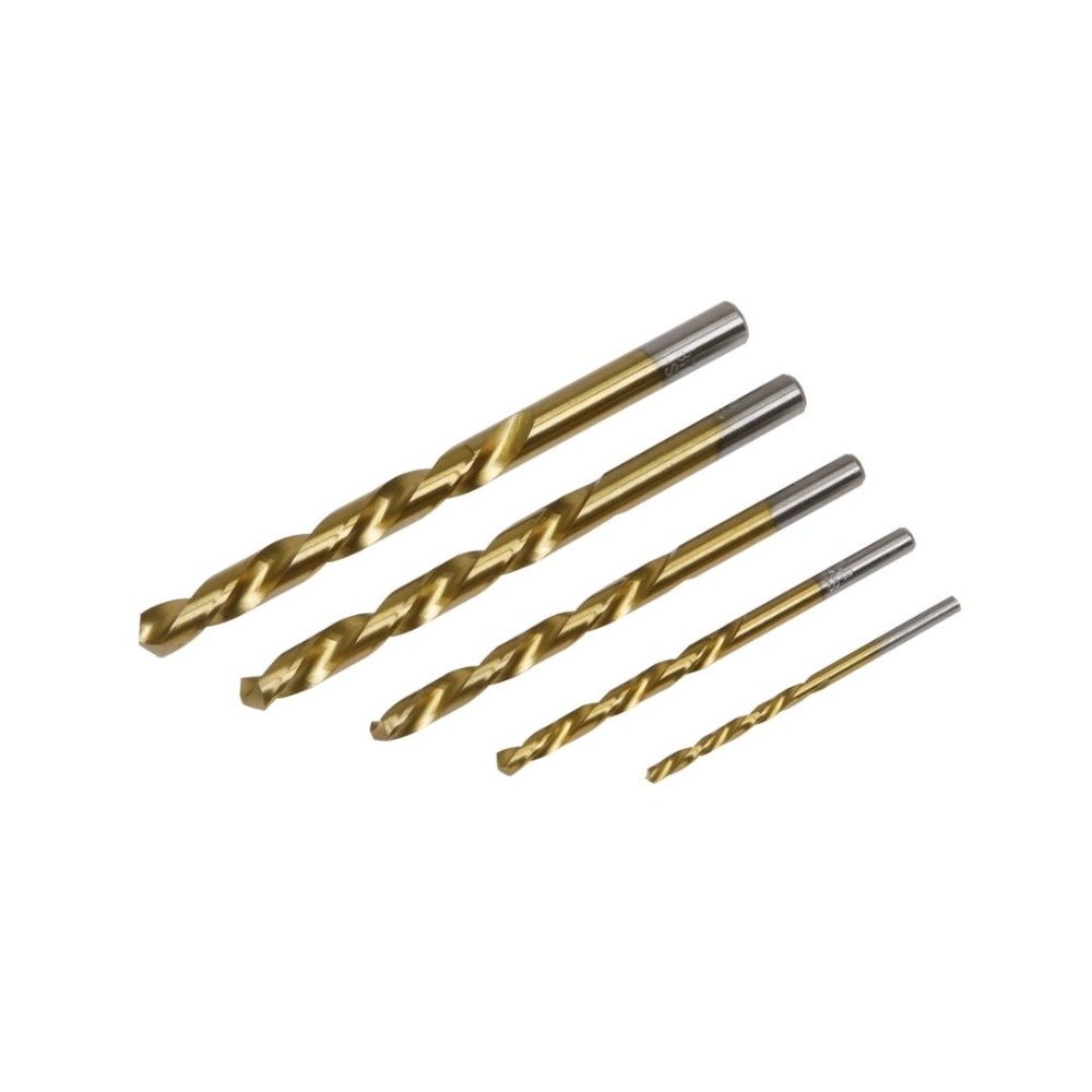 Sealey AK8189 Left-Hand Spiral Drill Bit Set 5pc