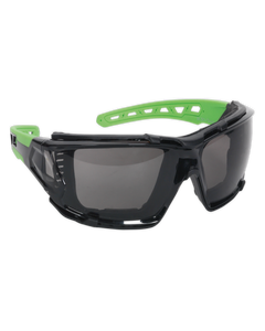 Sealey SSP69 Safety Spectacles with EVA Foam Lining - Anti-Glare Lens