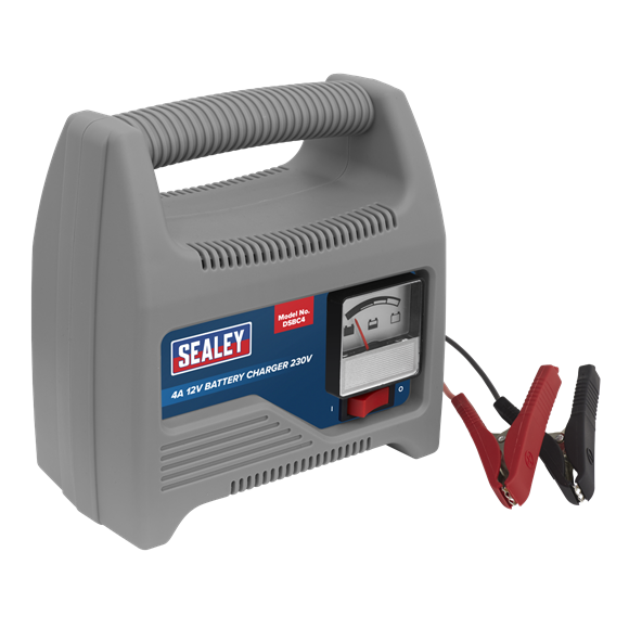 Sealey DSBC4 Battery Charger 12V 4A 230V